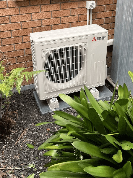 Outdoor Unit in Garden